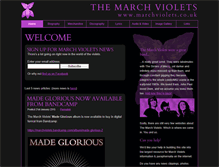 Tablet Screenshot of marchviolets.co.uk